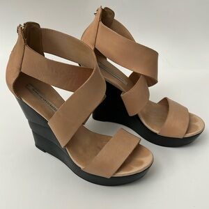 Ivory DVF wedges